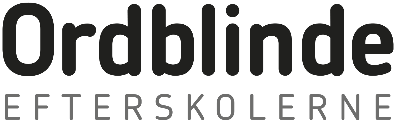 Ordblindeefterskoler i DK logo